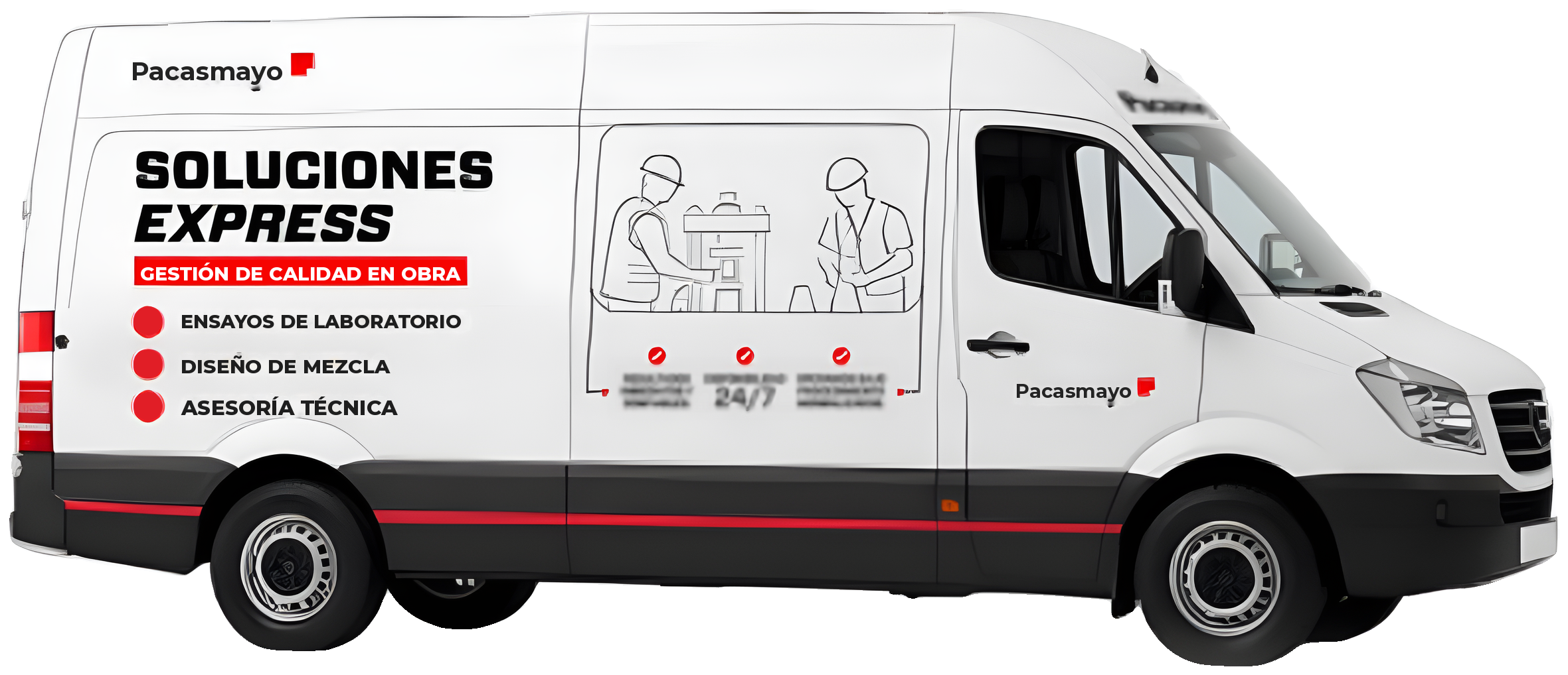 Unidad móvil Soluciones Express de Pacasmayo